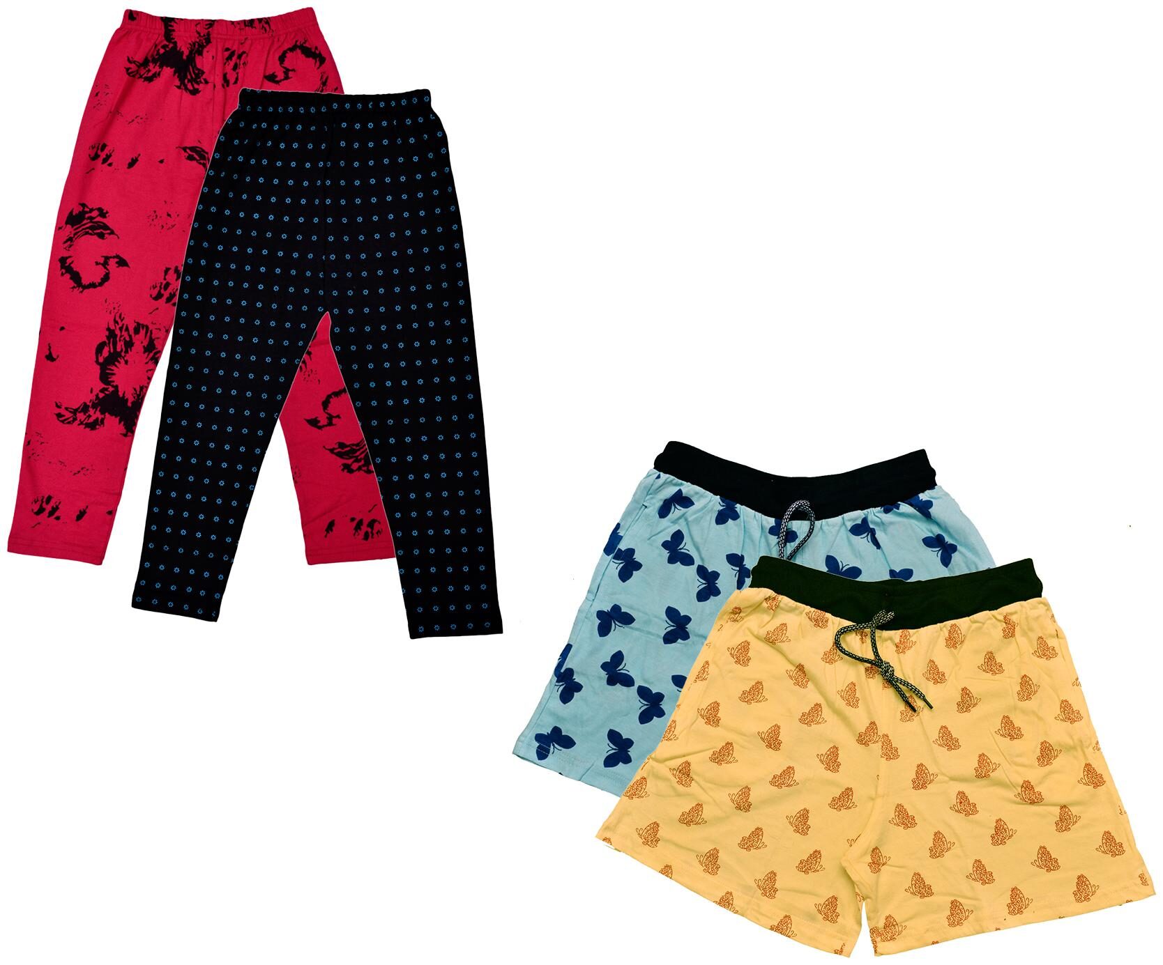 

Indiweaves Women Printed Regular shorts - Multi