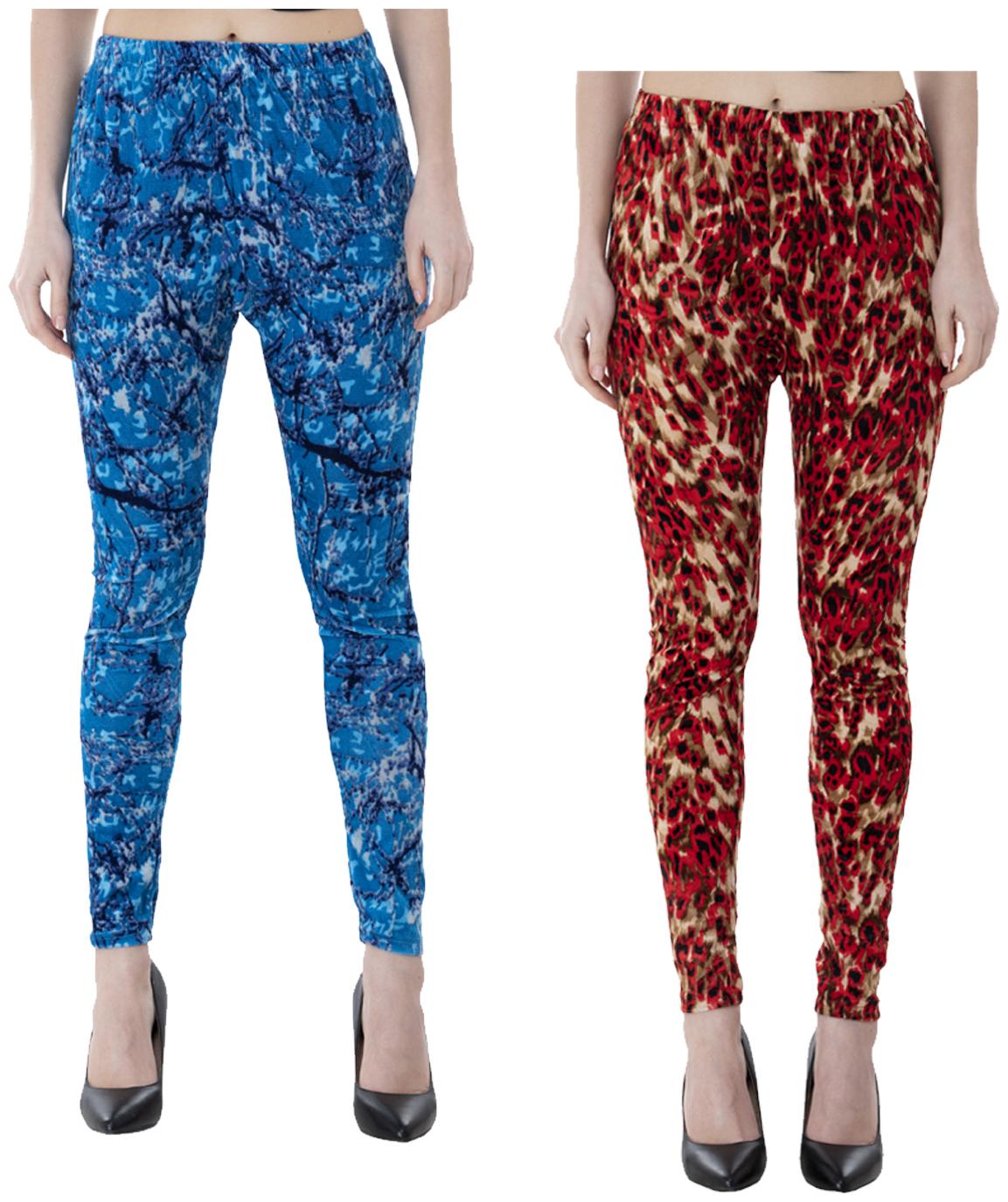 

Indiweaves Crepe Churidar - Multi