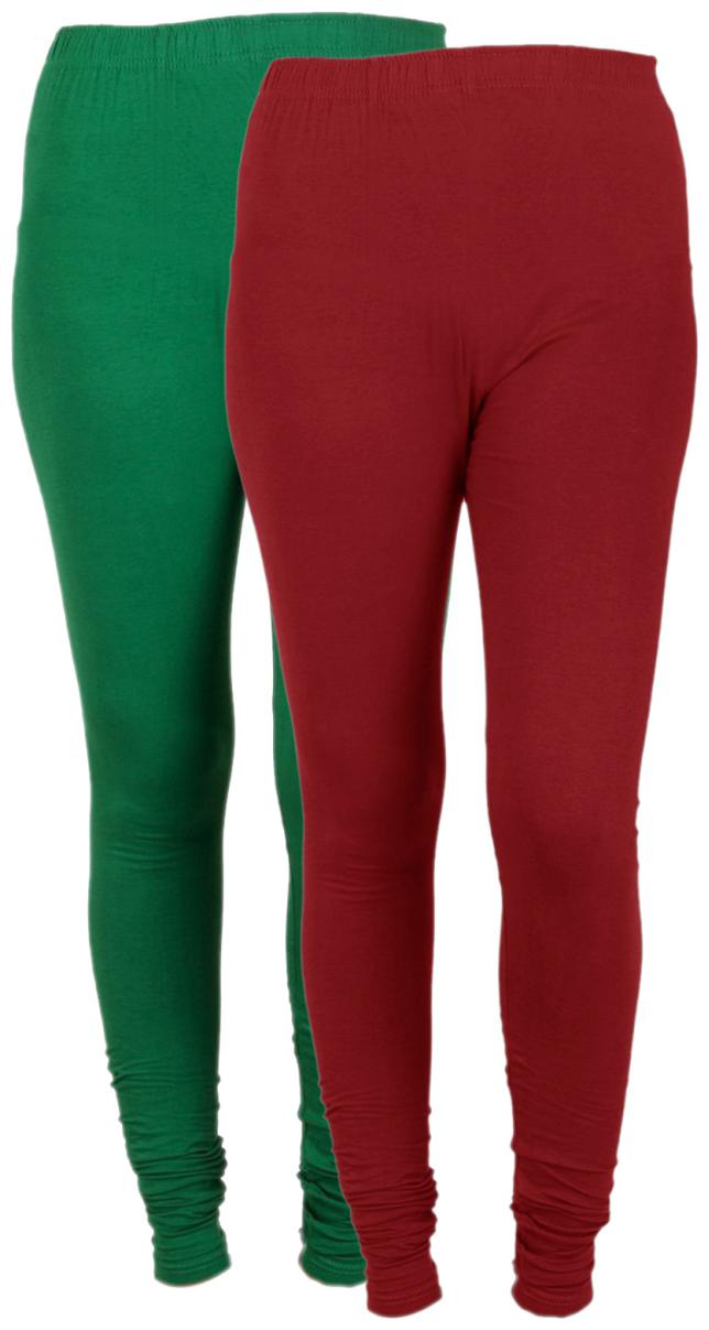 

Indiweaves Solid Tights - Green