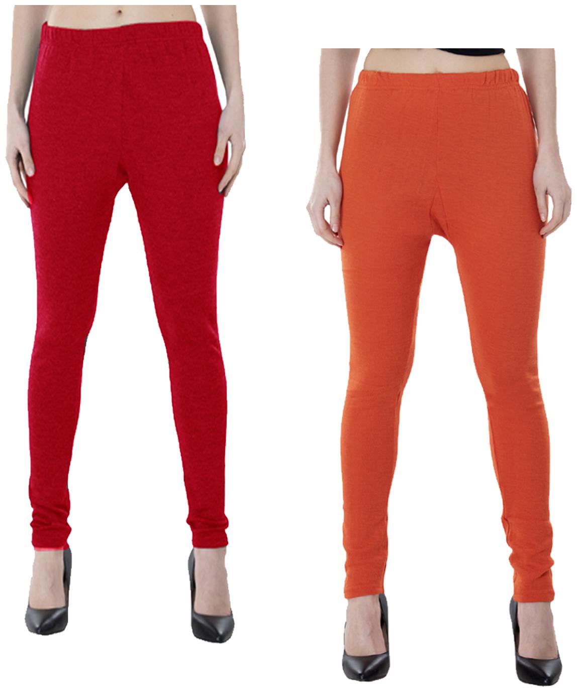 

IndiWeaves Women Warm Wollen Lycra Legging (Pack of 2)