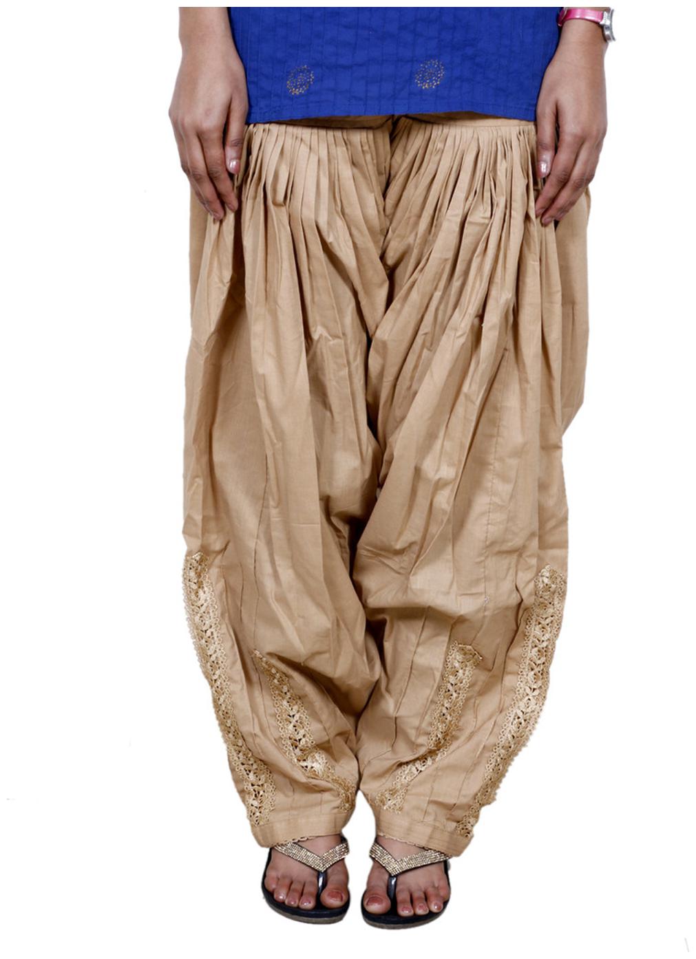 

IndiWeaves Women s Dabangg Jaalidar Cotton Patiala Salwar