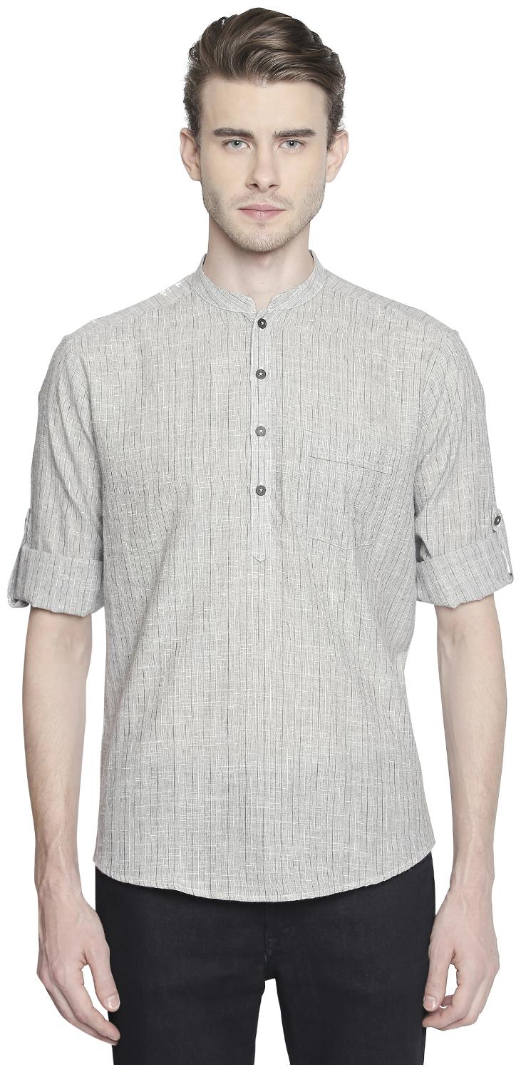 

Indus Route by Pantaloons Men White Regular Fit Kurta