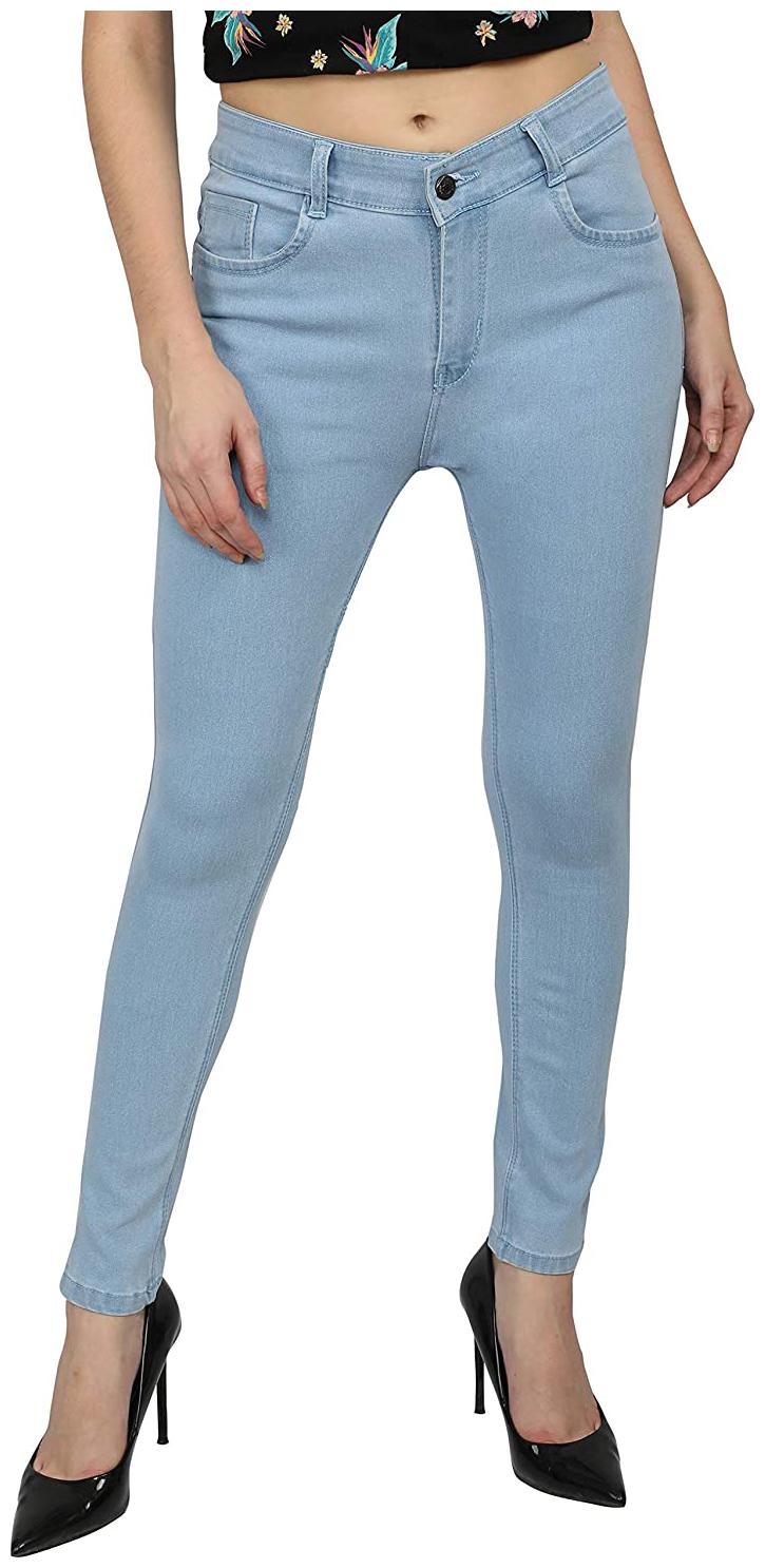 

Inispire2Fashion Women Blue Slim fit Jeans