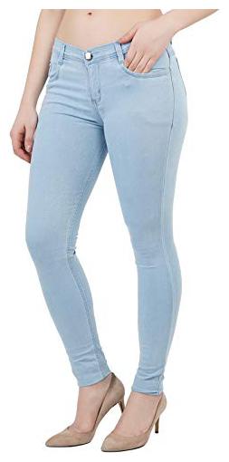 

Inispire2Fashion Women Blue Slim fit Jeans