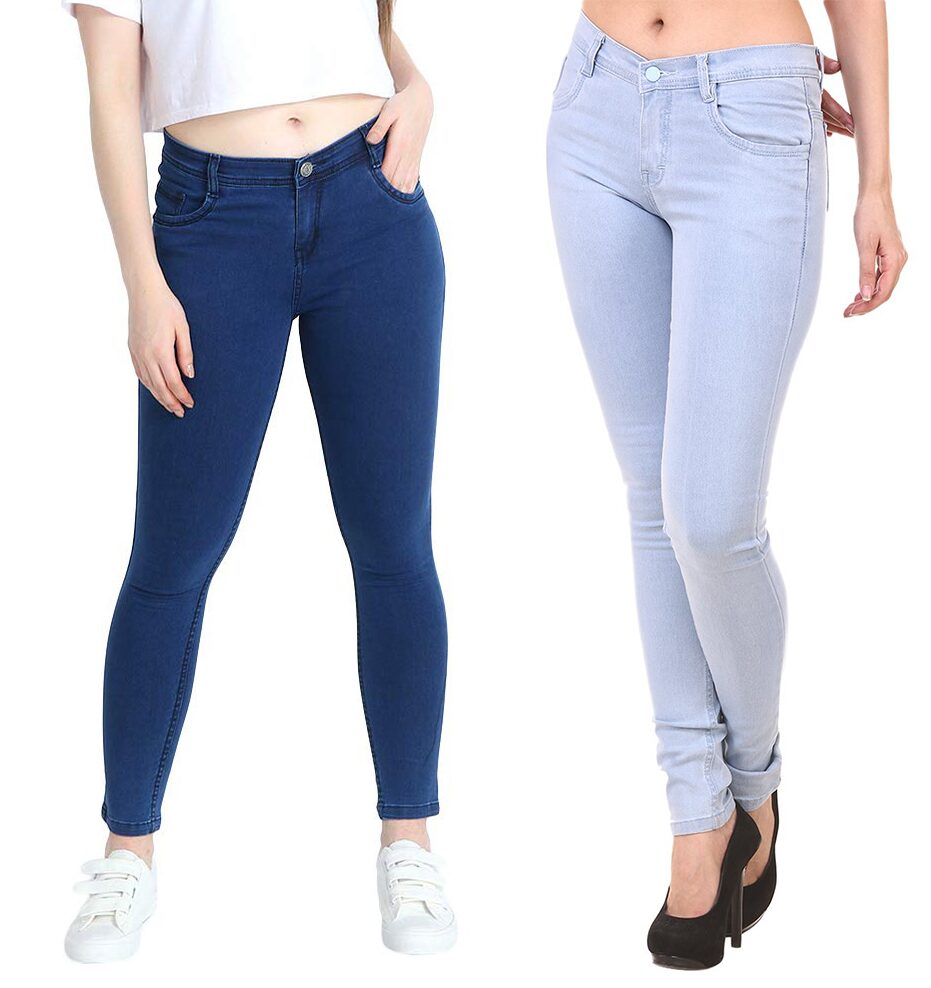 

Inispire2Fashion Women Blue Slim fit Jeans