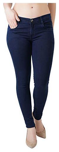 

Inispire2Fashion Women Blue Slim fit Jeans