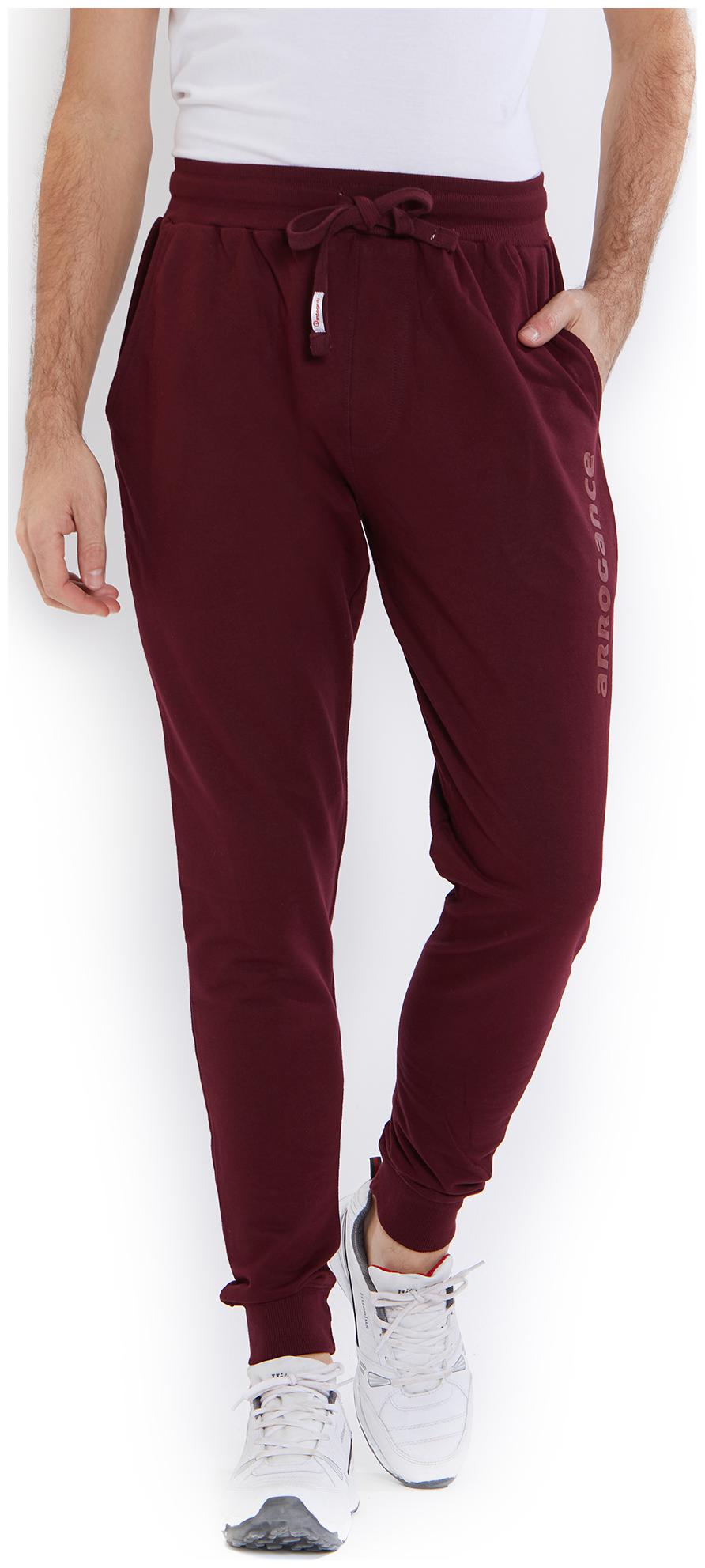 

INTEGRITI Burgandy Men s Regular Fit Track Pant