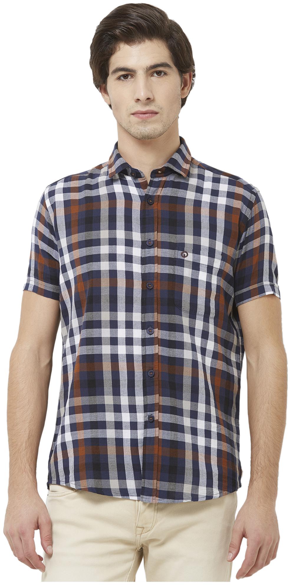 

Integriti Men Multi Checked Slim Fit Casual Shirt
