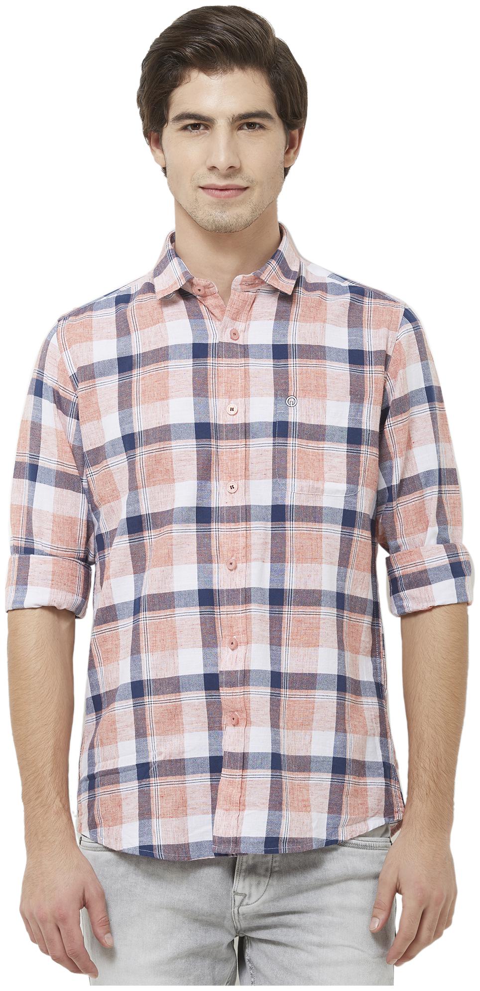 

Integriti Men Multi Checked Slim Fit Casual Shirt