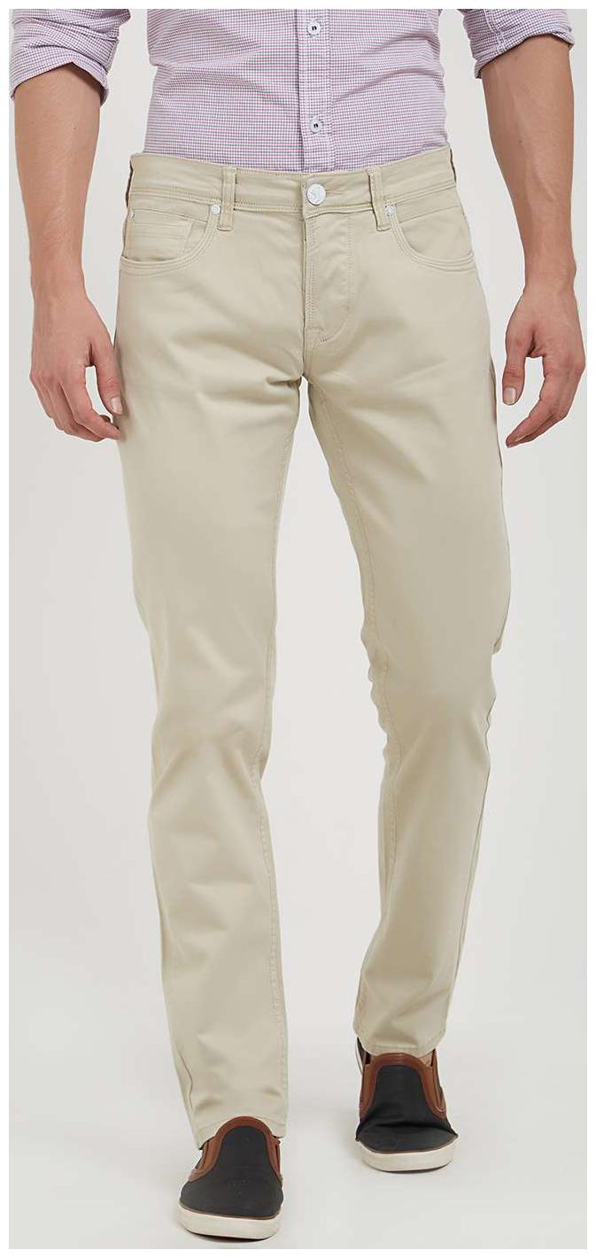 

Integriti Men Beige Slim Fit Jeans