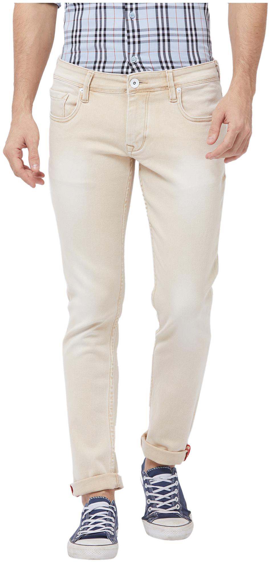 

Integriti Men Beige Skinny Fit Jeans