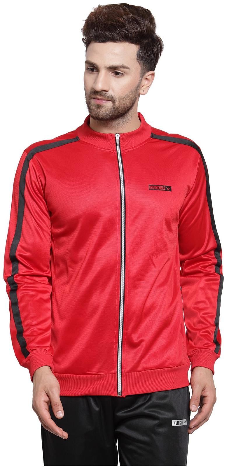 

Invincible Polyester Jacket Red