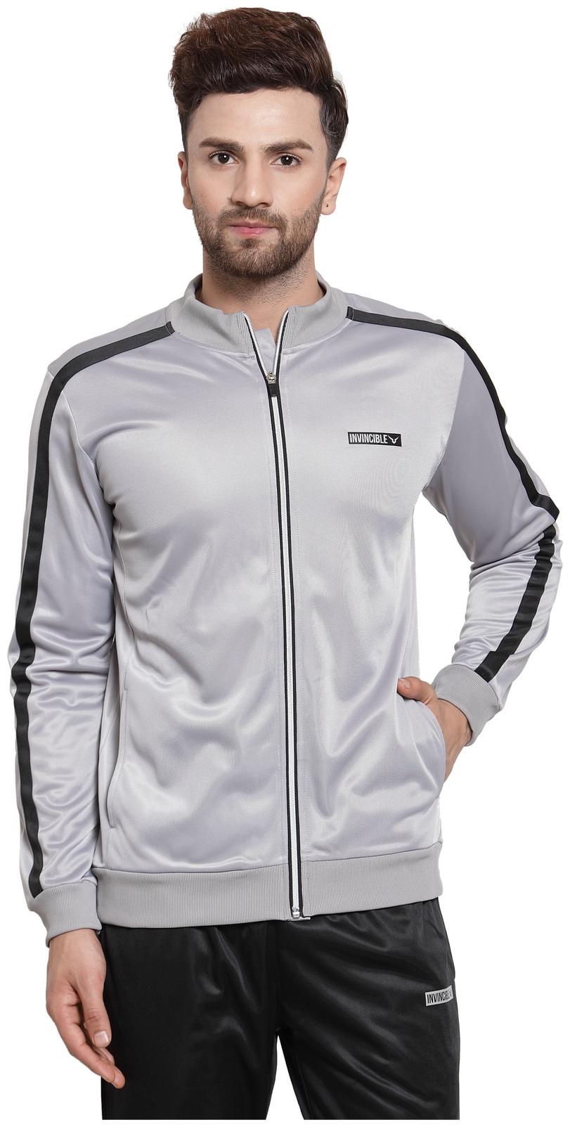 

Invincible Polyester Jacket Grey