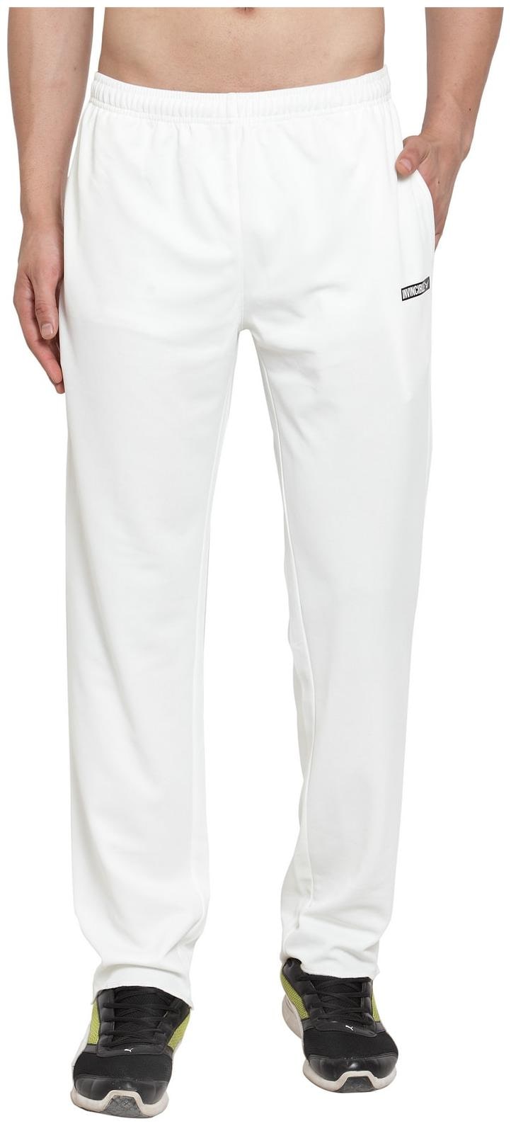 

Invincible Men White Solid Regular fit Track pants