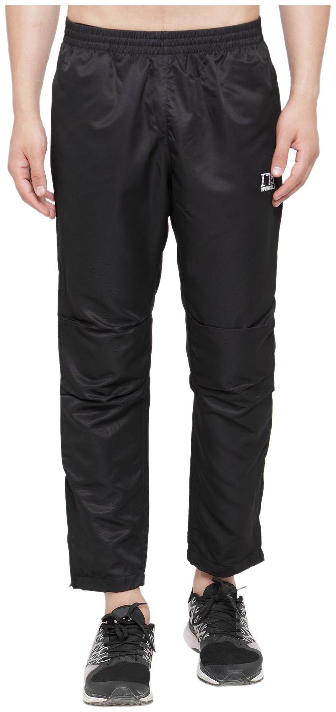 

Invincible Men Black Solid Regular fit Track pants