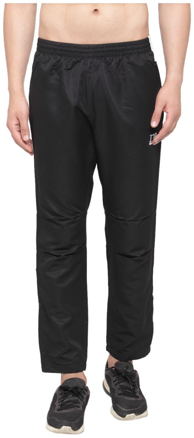 

Invincible Men Black Solid Regular fit Track pants