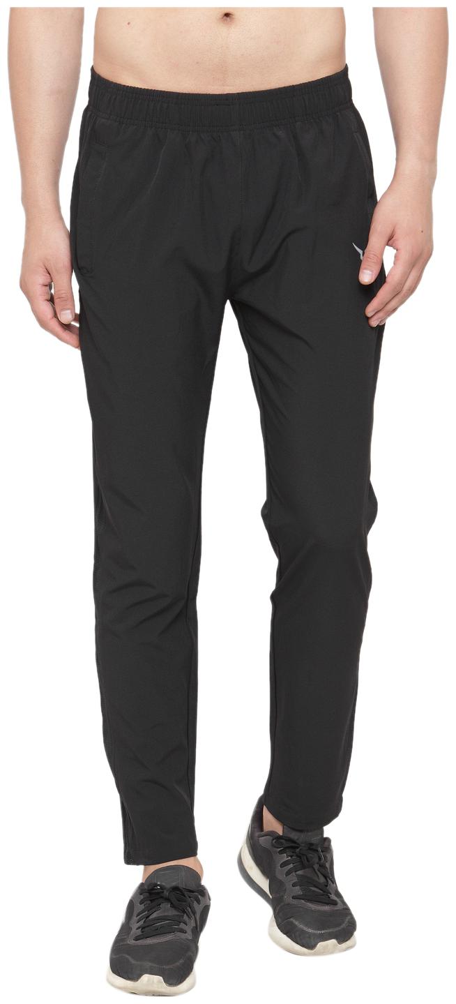 

Invincible Men Black Solid Regular fit Track pants