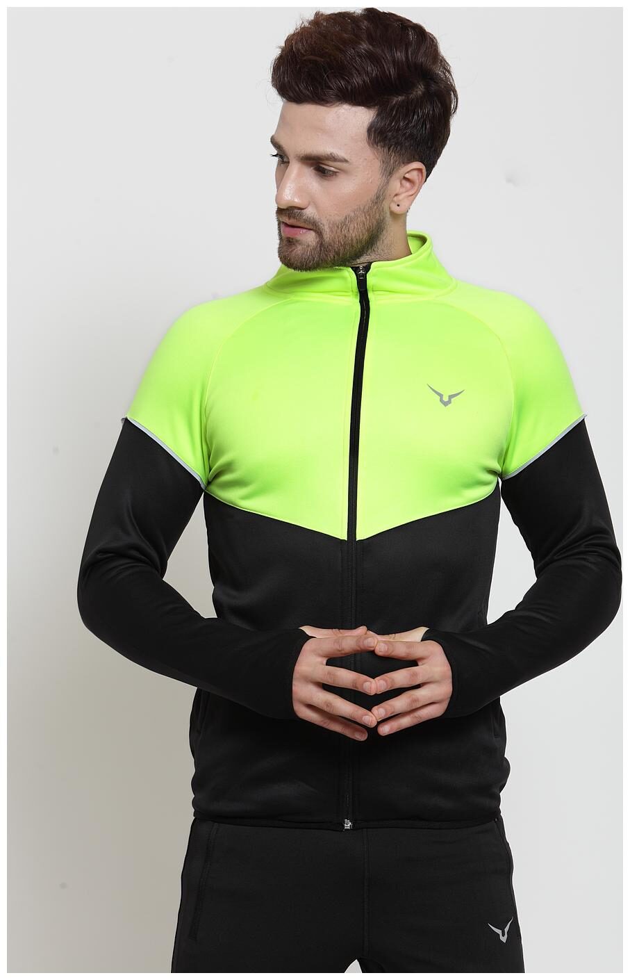 

Invincible Polyester Jacket Black