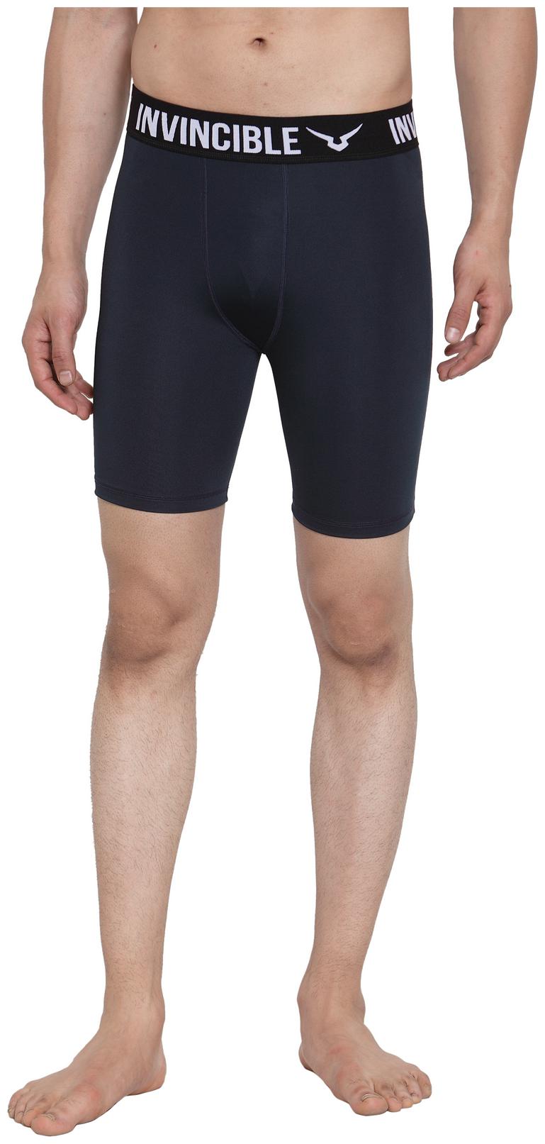 

Invincible Polyester Shorts Navy Blue