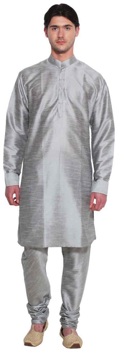 

Inyour Silver Solid Kurta and Pyjamas