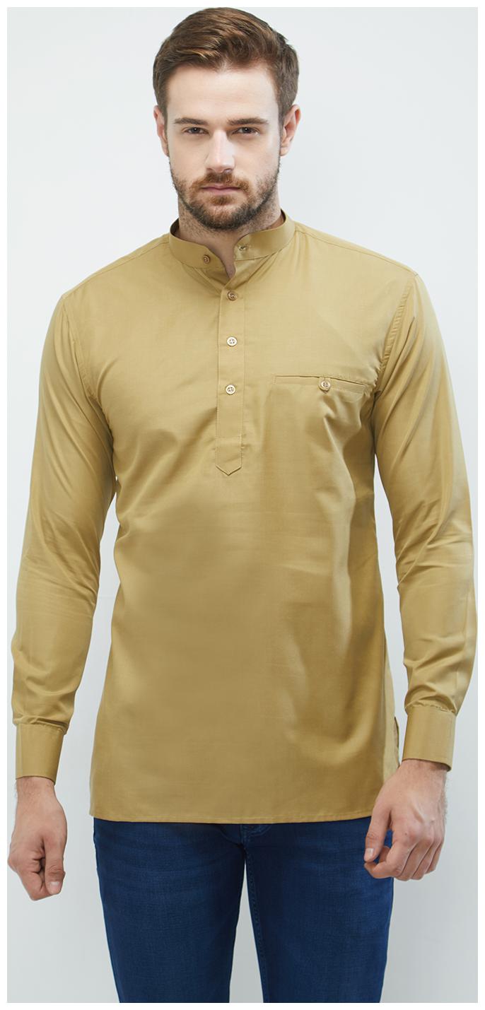 

IRIN Men Beige Regular Fit Kurta