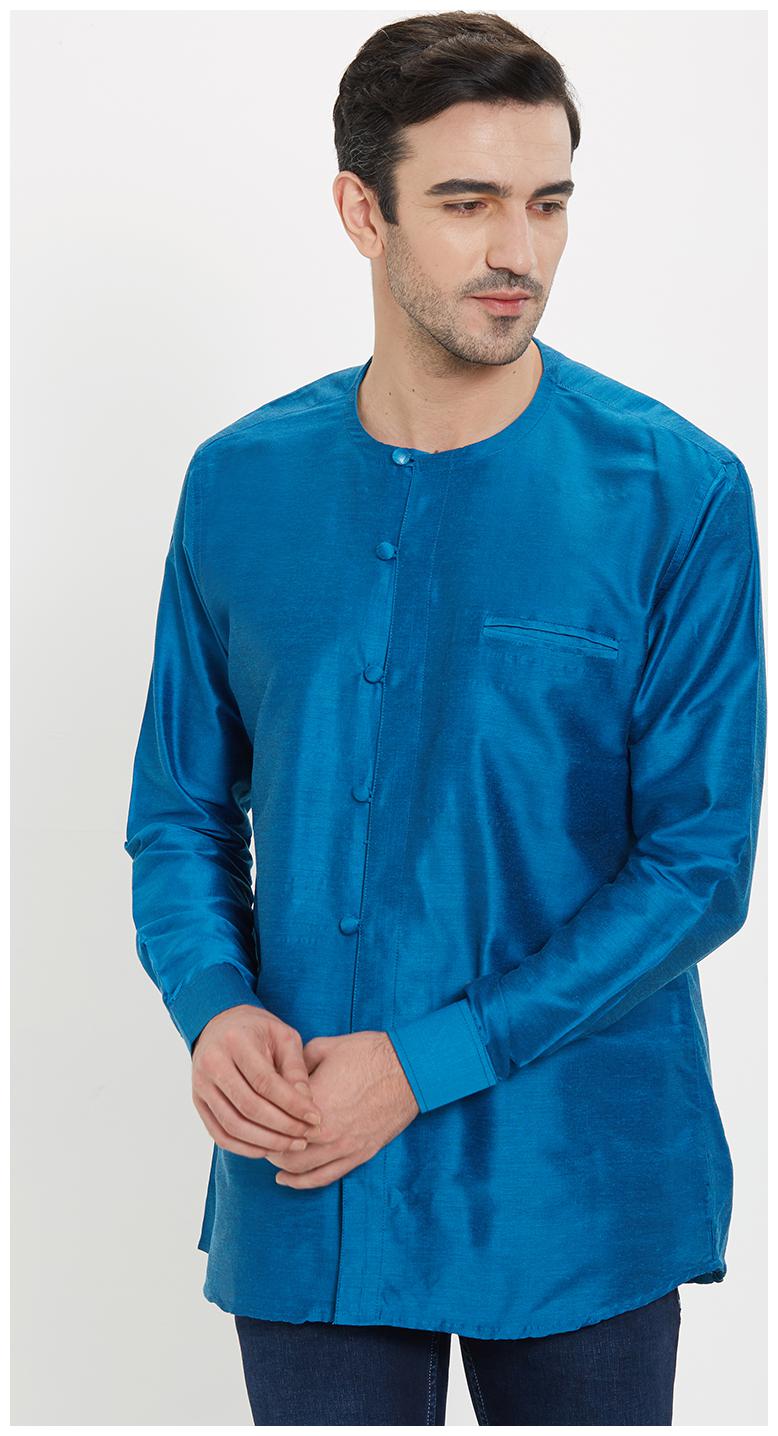 

IRIN Men Blue Regular Fit Kurta