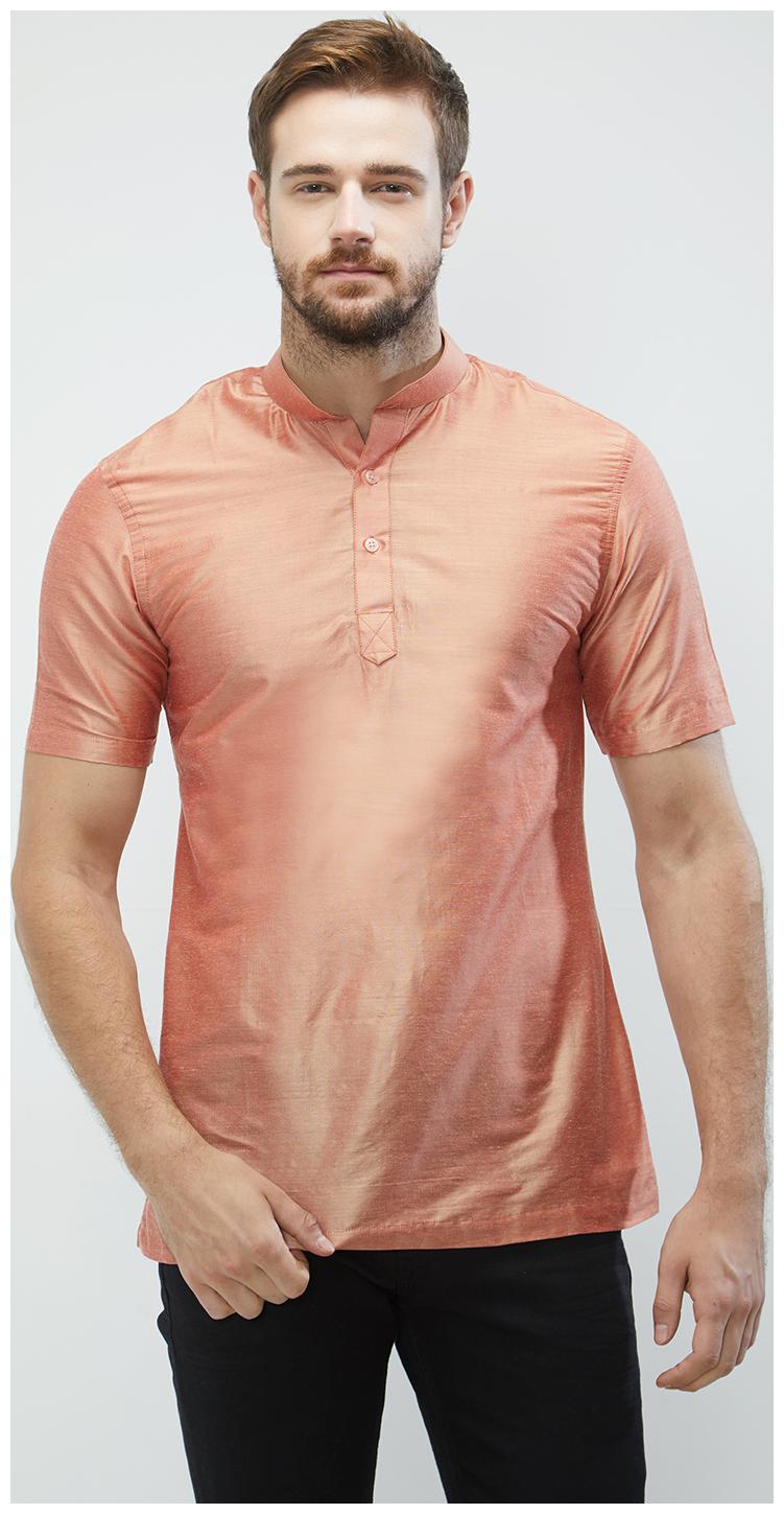 

IRIN Men Pink Regular Fit Kurta