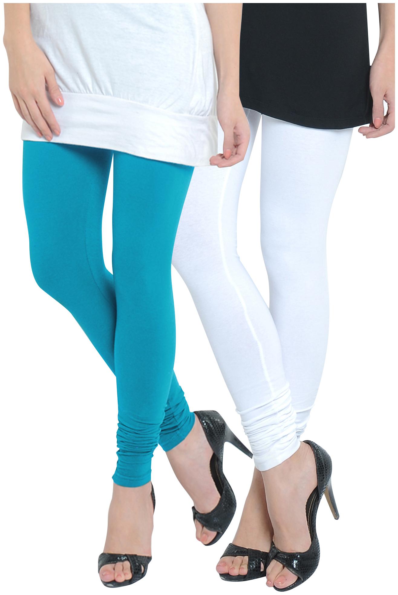 

Ivy Blue Cotton Churidar - Multi