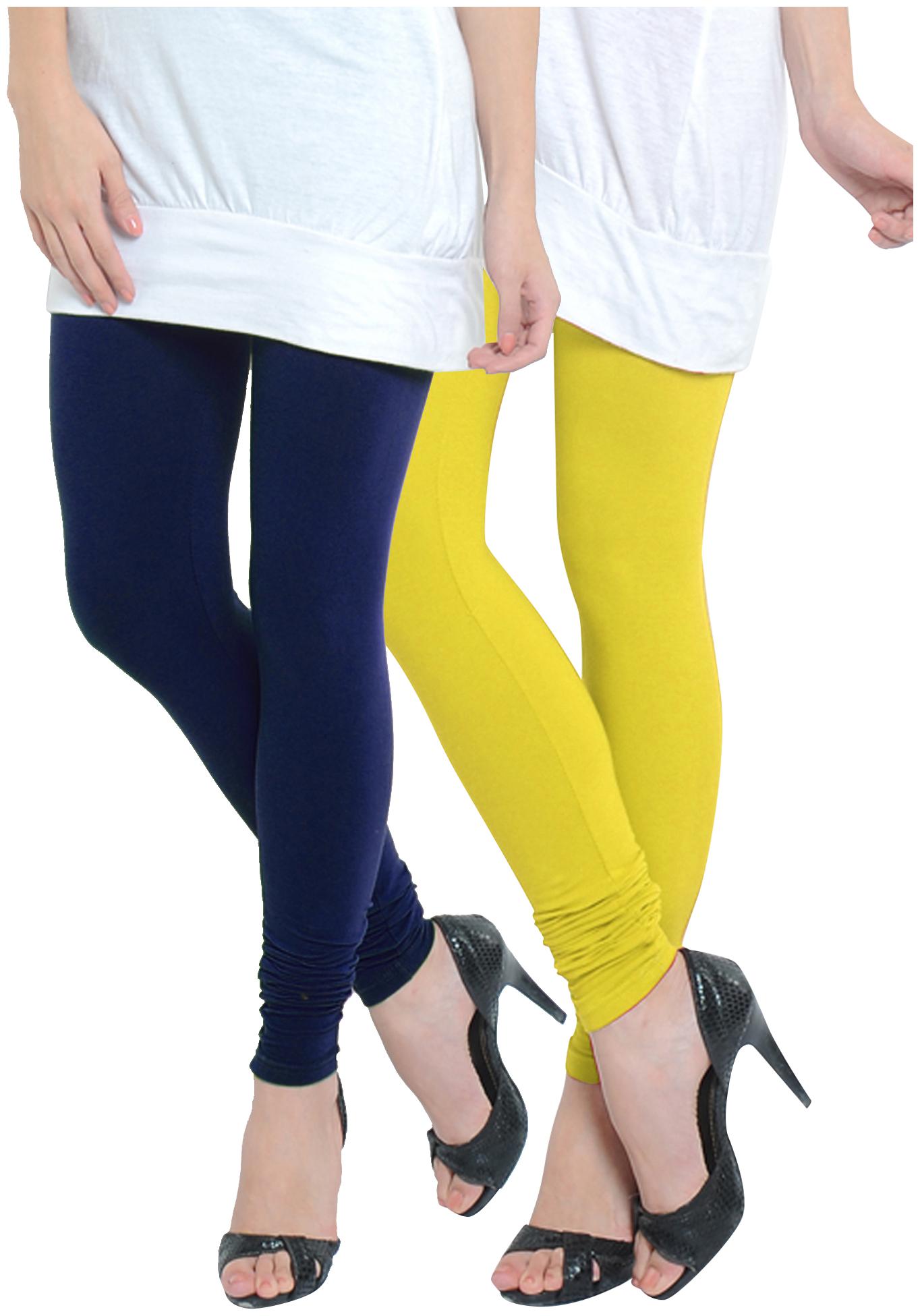

Ivy Blue Cotton Churidar - Multi