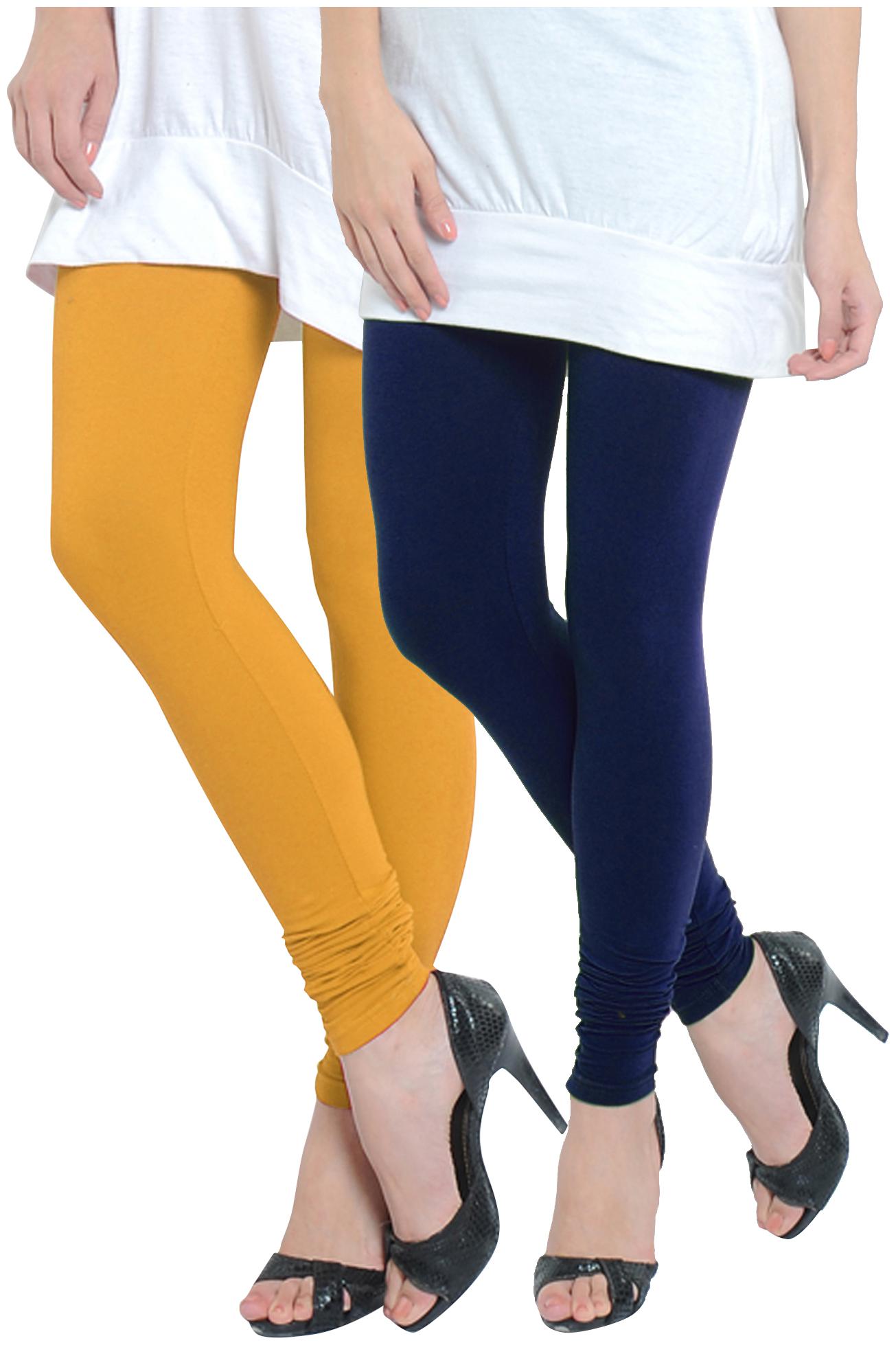 

Ivy Blue Cotton Churidar - Multi