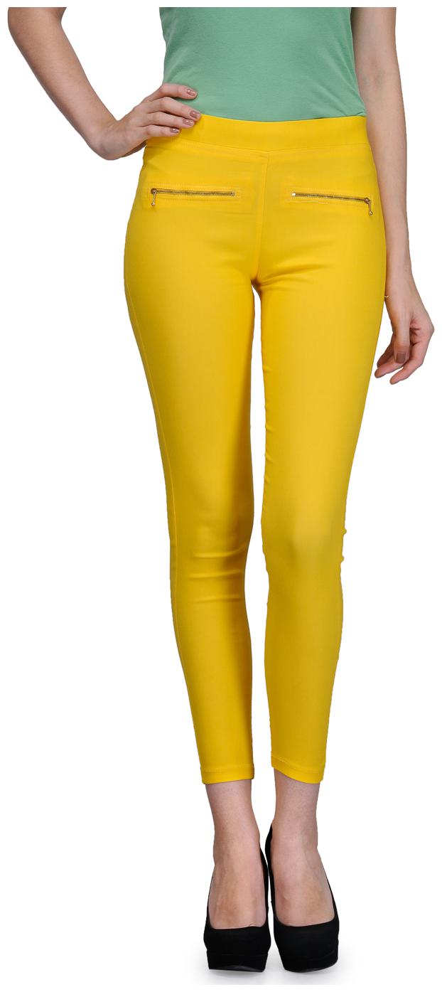 

Ivy Blue Women Yellow Skinny fit Jegging