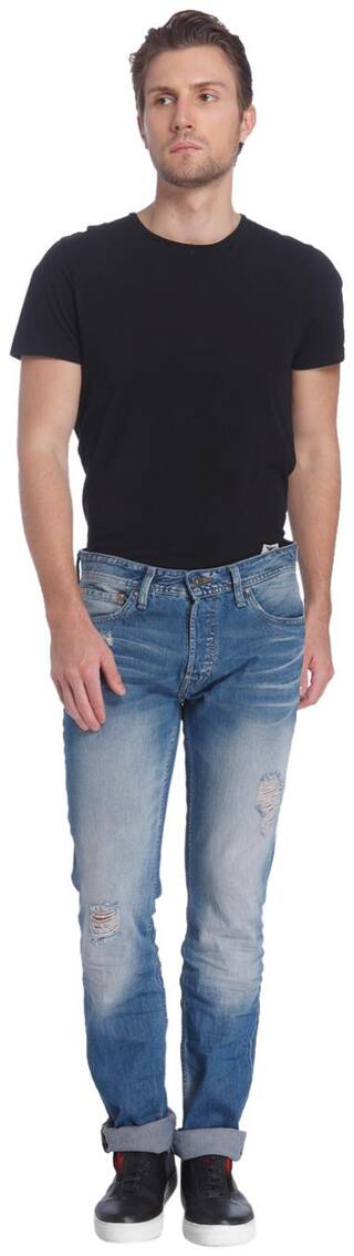 Jack & Jones Men Blue Slim Fit Jeans