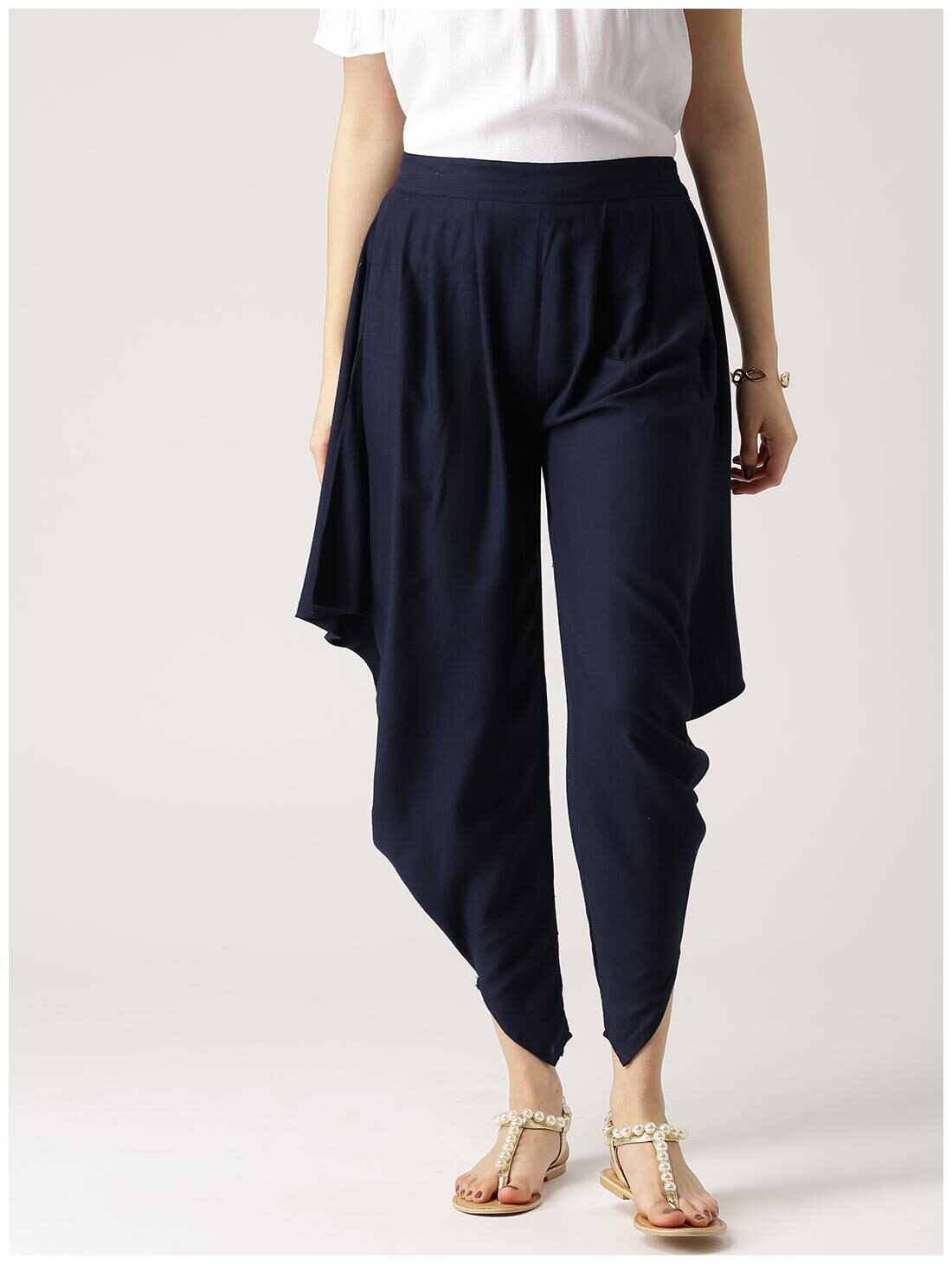 

Jaipur Kurti Women Blue Slim fit Bootcut pants