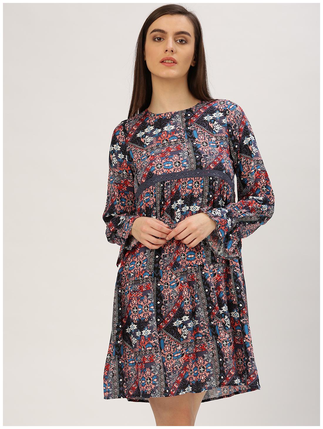 

Jaipur Kurti Women Multi Printed Straight Kurti