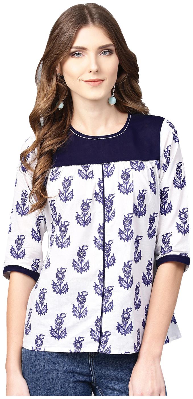 

Jaipur Kurti Women Printed Regular top - Multi