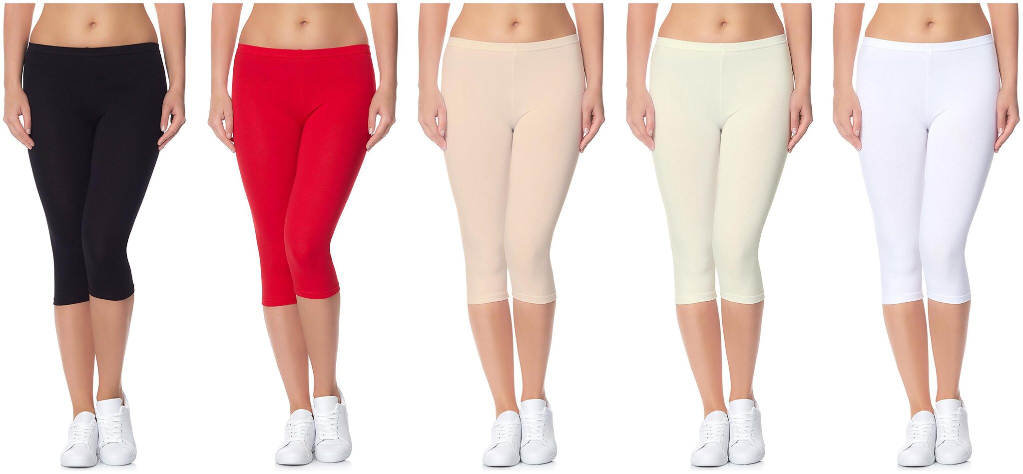 

Jakqo Women Solid Regular capri - Multi