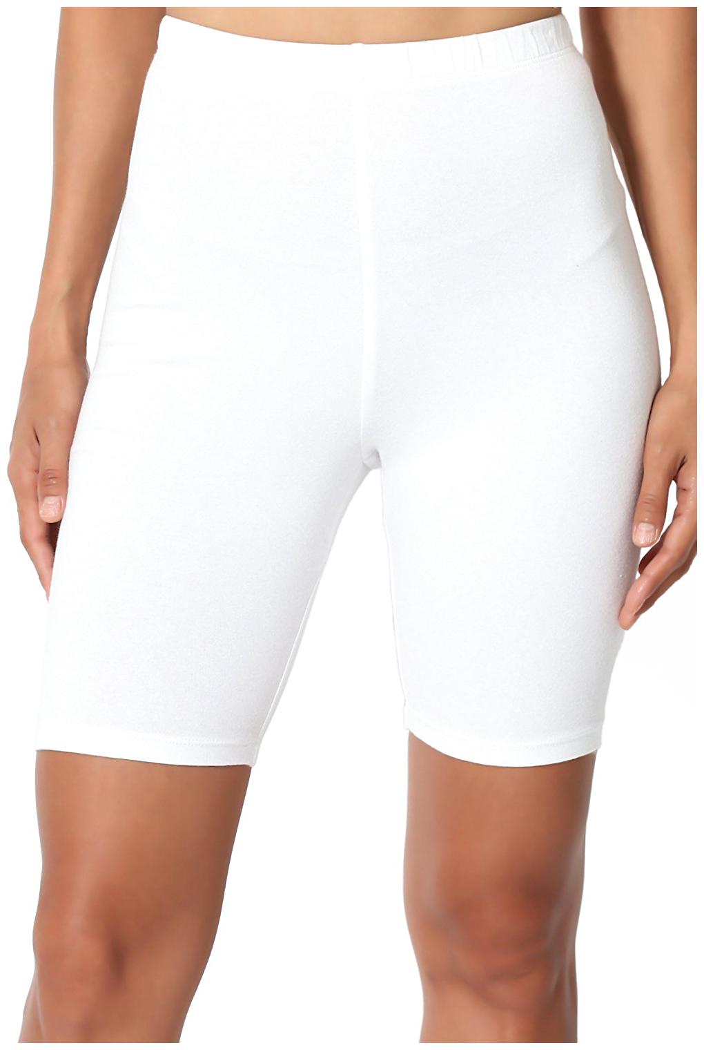 

Jakqo Women Solid Regular shorts - White