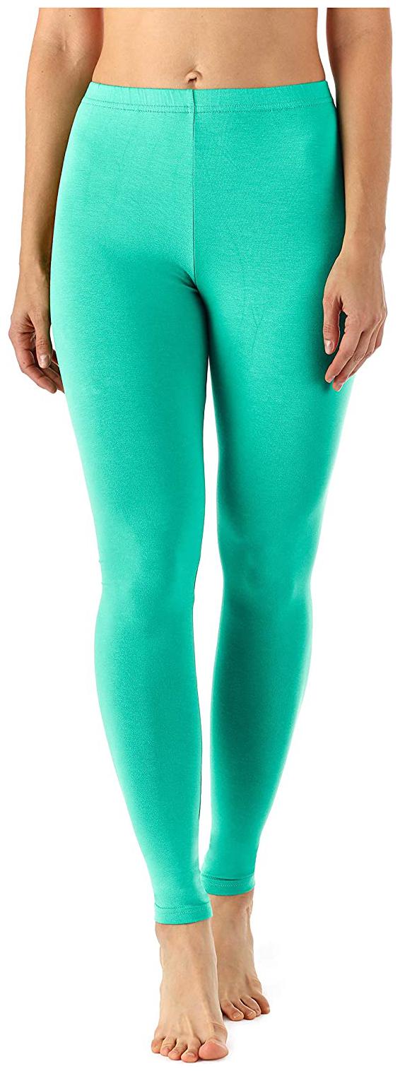 

Jakqo Women Ankle Length Solid Leggings