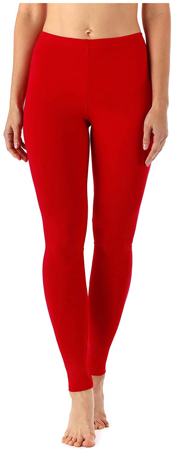 

Jakqo Women Ankle Length Solid Leggings