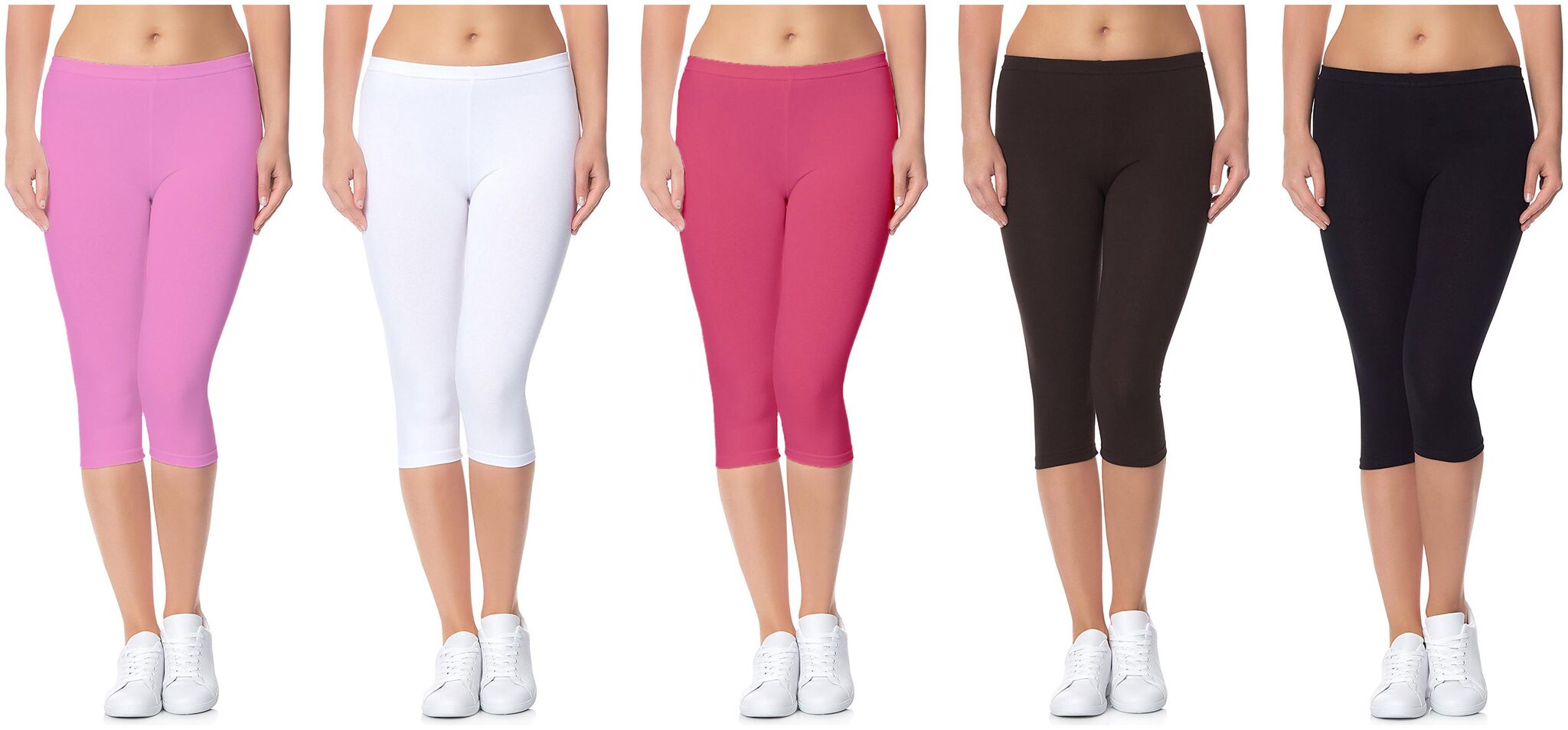 

Jakqo Women Solid Regular capri - Multi