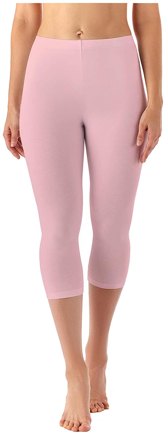 

Jakqo Women Solid Regular capri - Pink