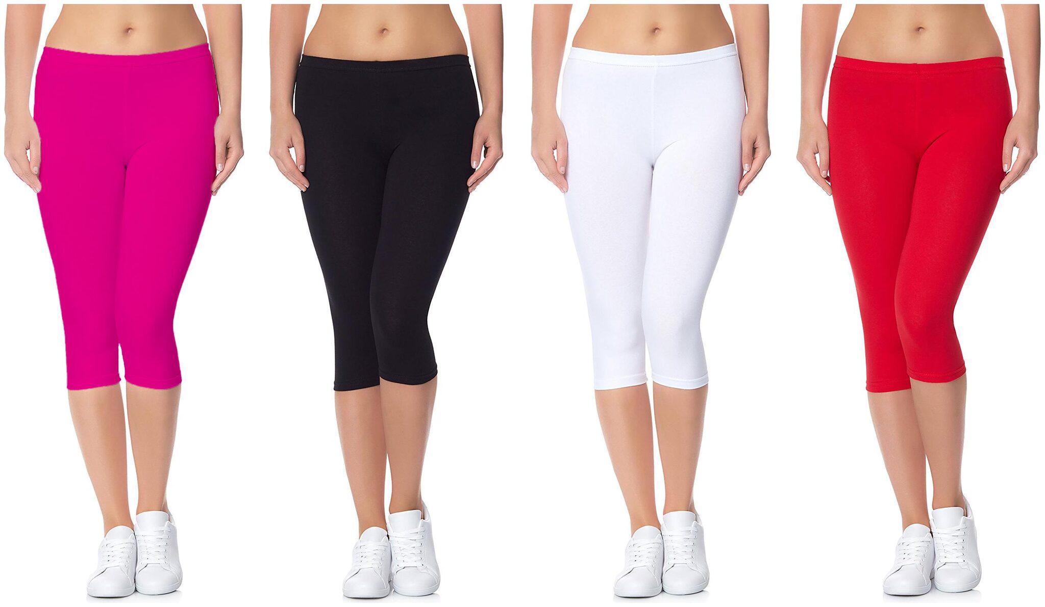 

Jakqo Women Solid Regular capri - Multi