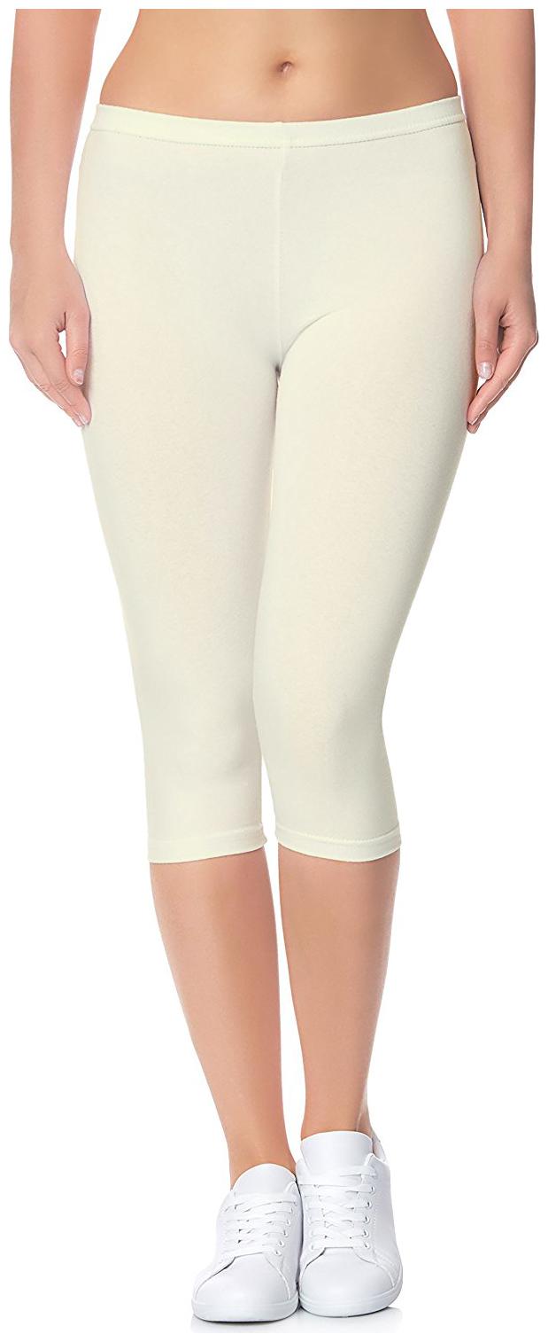 

Jakqo Women Solid Regular capri - Cream