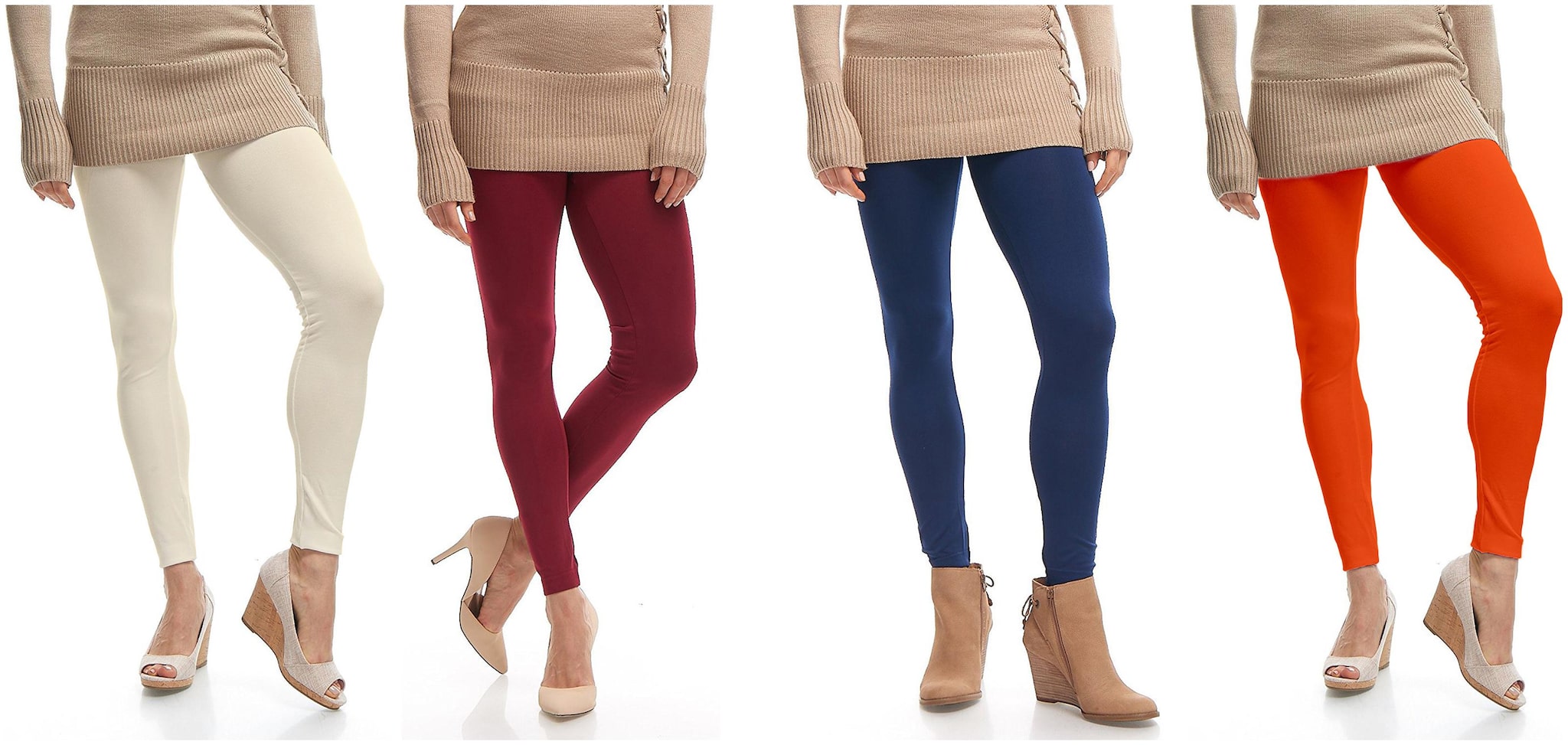 

Jakqo Womens Cotton Ankle Length Legging Multi Color