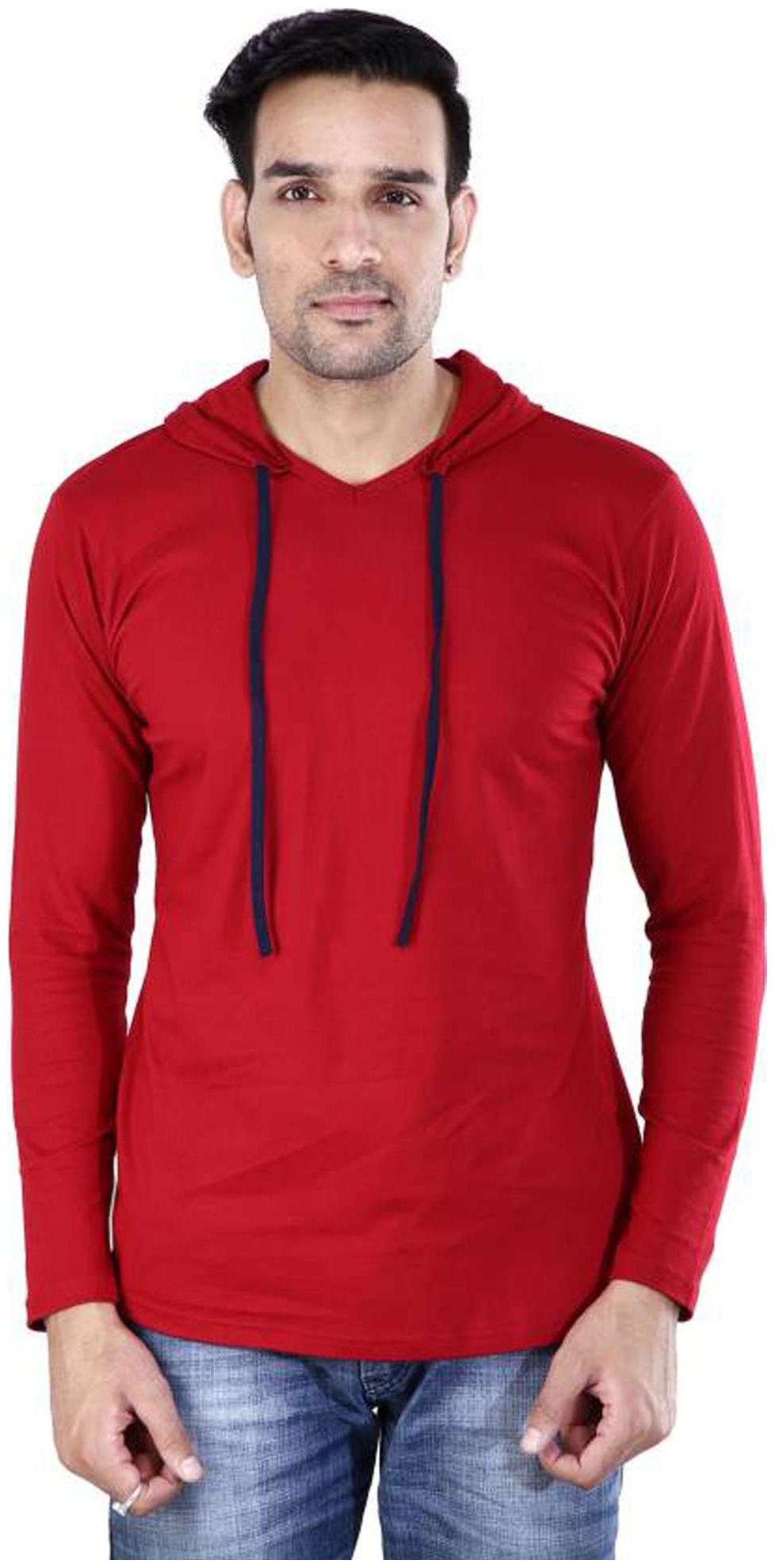 

Jangoboy Men Red Regular fit Cotton Round neck T-Shirt - Pack Of 1