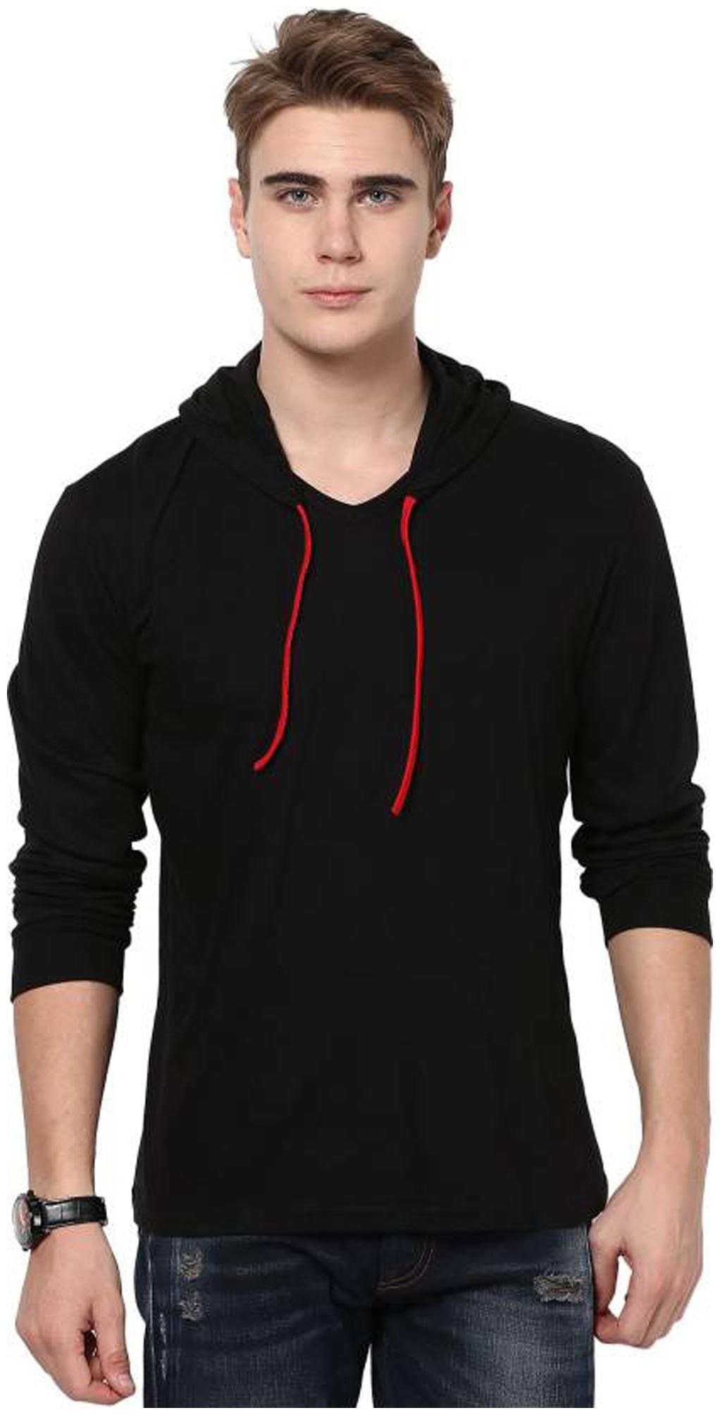 

Jangoboy Men Multi Regular fit Cotton Blend Hood T-Shirt - Pack Of 2