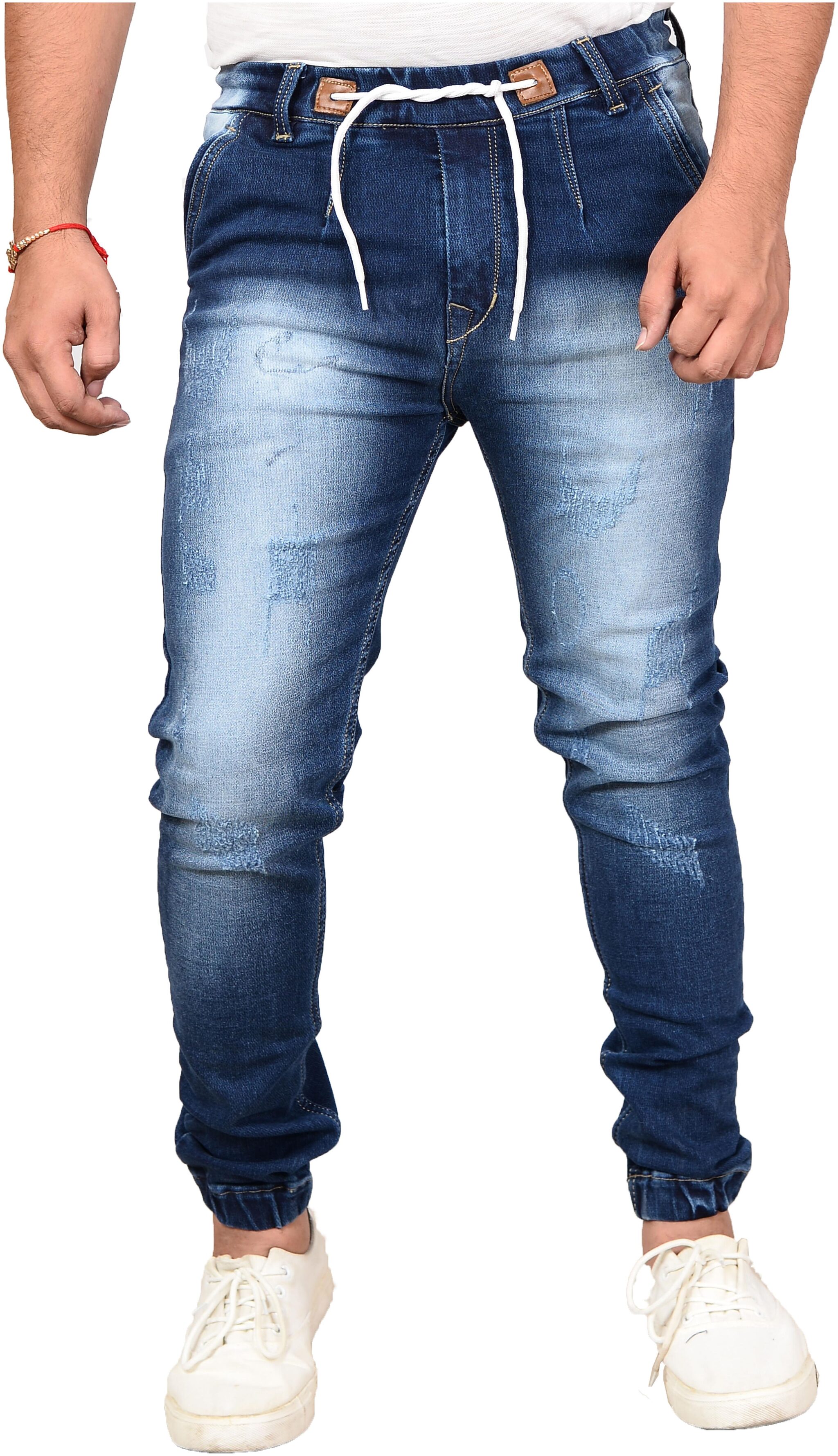 

Jaunier Men Blue Jogger Jeans