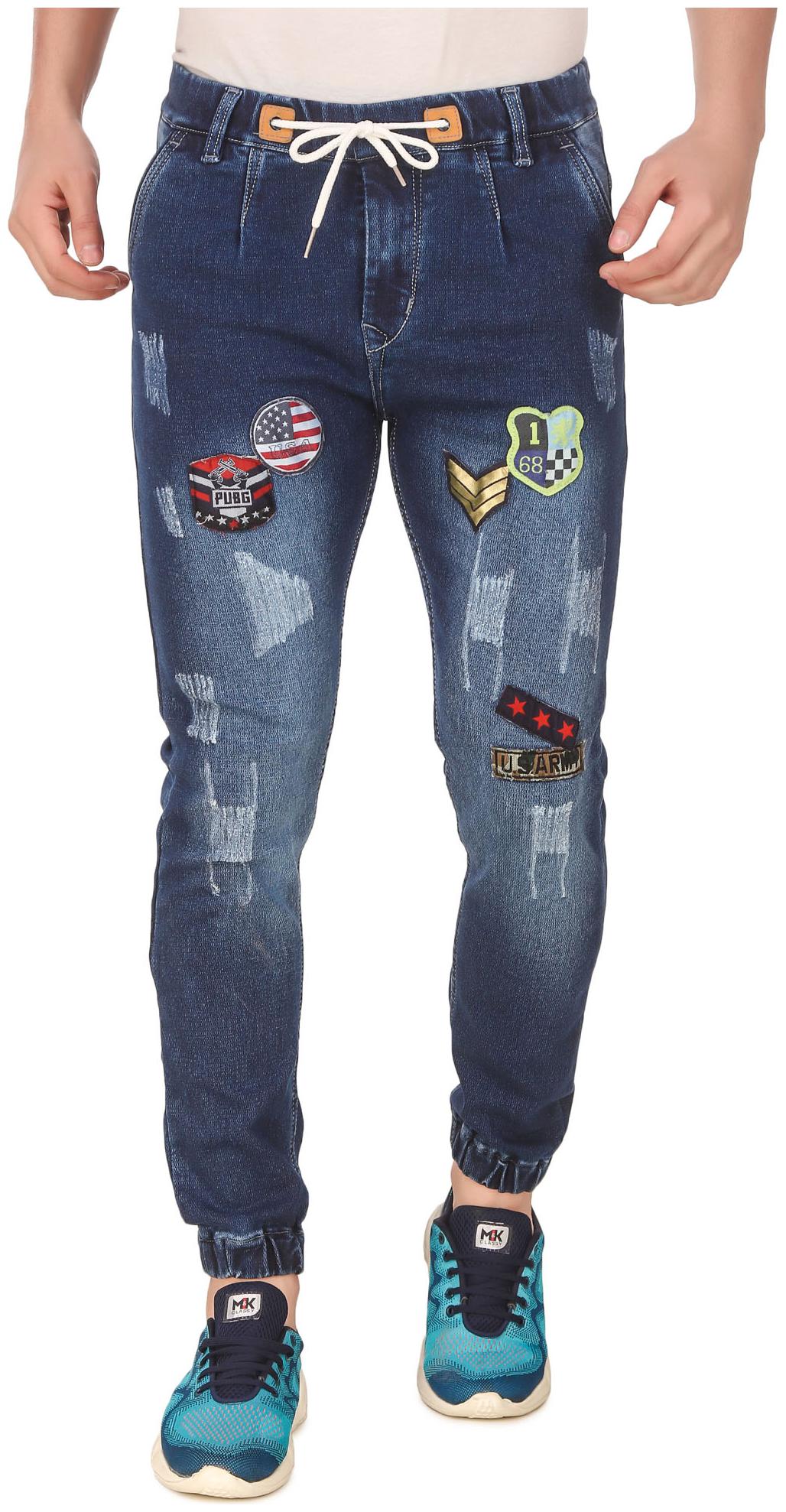

Jaunier Men Blue Jogger Jeans