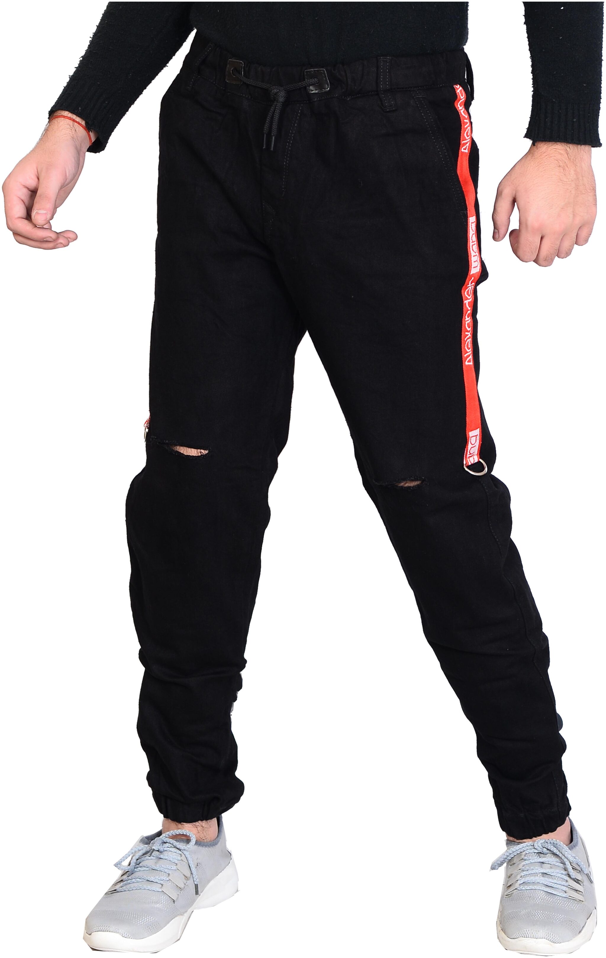 

Jaunier Men Black Jogger Jeans