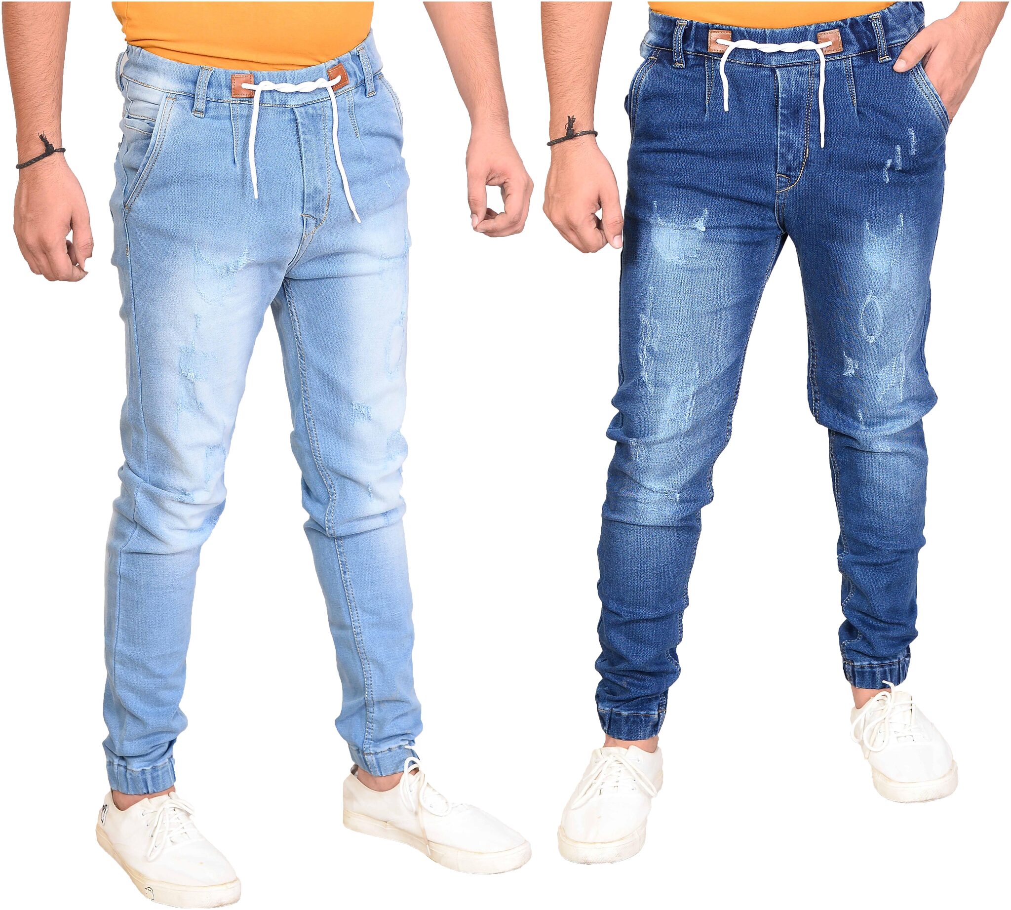 

Jaunier Men Blue Jogger Jeans